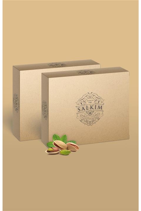 Salkım Kavrulmuş Antep Fıstığı %99 Ana Çıtlak Premium Kutu 2 Kg (BRÜT)
