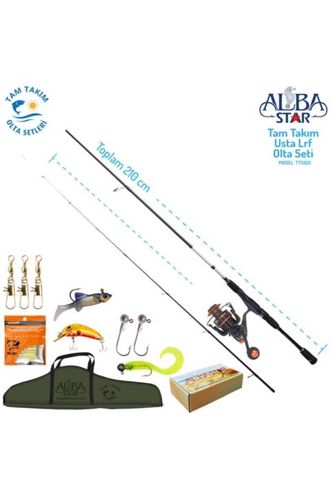 Albastar Tam Takım Usta Lrf Olta Seti TTS021 Standart 210CM