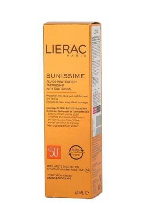Lierac Sunissime Energizing Protective Fluide Spf50+ Güneş Kremi 40 ml 3508240006419