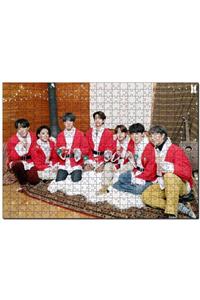 Cakapuzzle Bts Grubu Mutlu Noeller Görseli 500 Parça Puzzle Yapboz Mdf (ahşap)