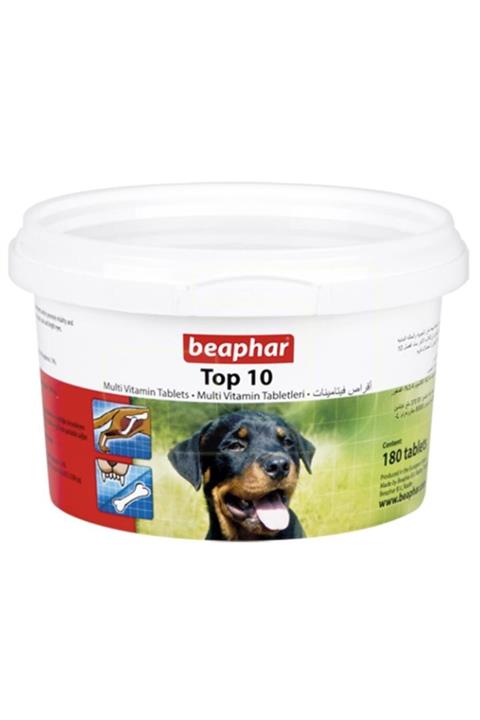 Beaphar Top 10 Köpek Multivitamin Tableti 180 Adet