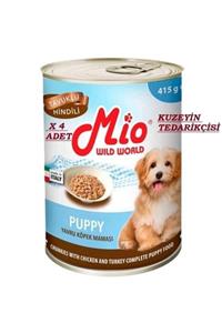 Mama Mio 4 Adet Puppy Yavru Köpek Konserve Maması 415 gr.