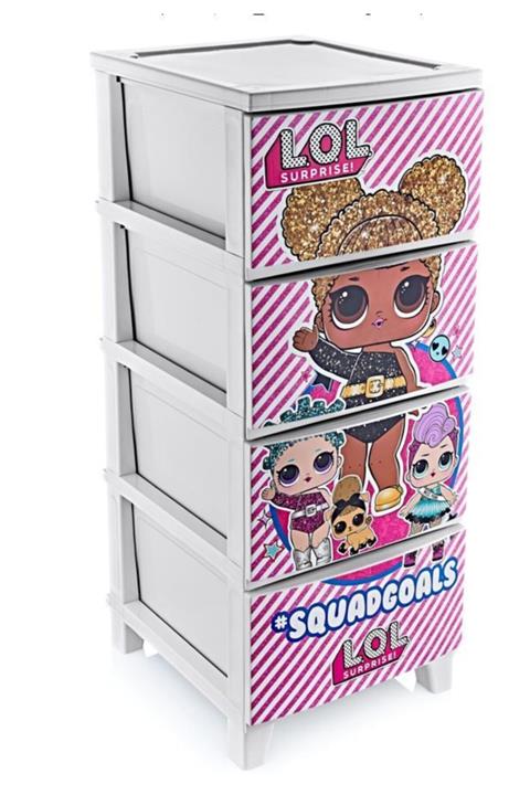 LOL SUPRISE Lol Sürpriz 4 Çekmeceli Komidin Squadgoals