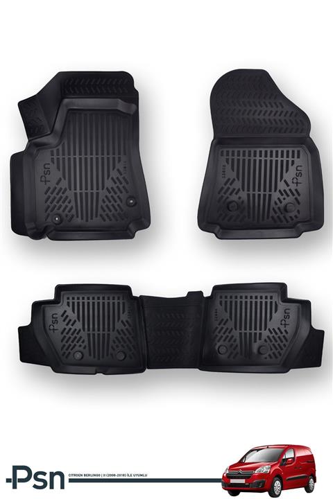 Psn Cıtroen Berlıngo | Iı (2008-2018) Ile Uyumlu - Araca Özel Paspas