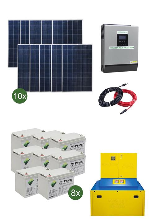 SCHNEIDER 5000w / 5kw Solar Sistem