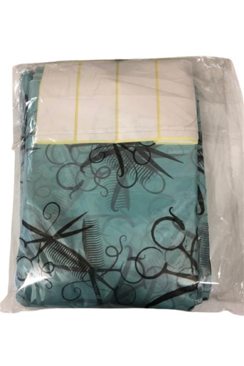 gürbey pazarlama Tek Kullanımlık Berber Kuaför Kesim Önlüğü Bantlı 50 Adet Naylon