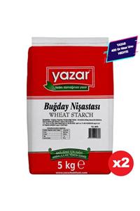 YAZAR Buğday Nişastası 5 Kg X 2 Paket