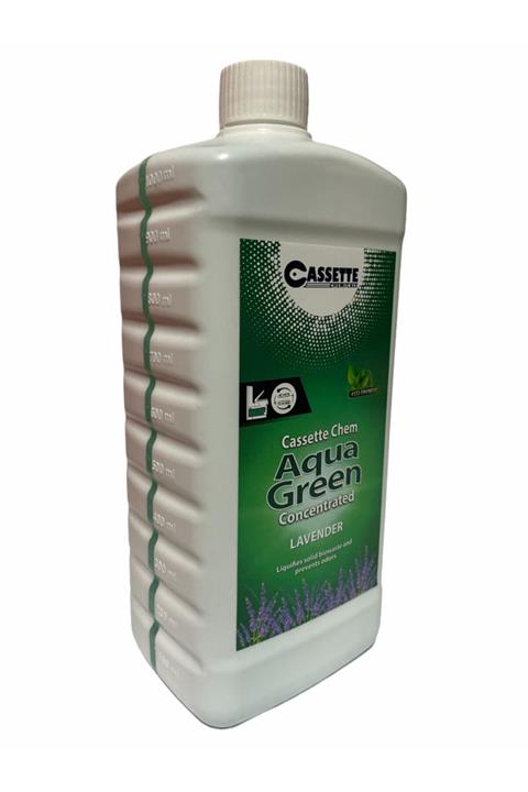 CASSETTE CHEMICALS Karavan Tekne Tuvalet Kimyasalı Aqua Green Portatif ve Kasetli Tuvalet Atık Parçalayıcı