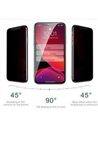 WooW Cover Iphone 11 Gizli Hayalet 5d Tam Kaplayan Kırılmaz Cam ( Siyah ) Ip11-privacy-sıyah