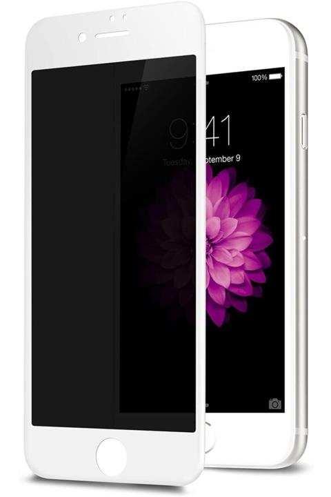 ROBEVE Iphone 7 - Iphone 8 Uyumlu Hayalet Ekran Koruyucu Hayalet Cam Kırılmaz Cam Ekran Koruyucu Beyaz