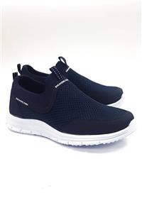 sneakers Park Unisex Lacivert Beyaz Tam Ortopedik Spor Ayakkabı