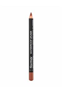 Flormar Suya Dayanıklı Dudak Kalemi - Waterproof Lipliner No:109 Sütlü Kahve