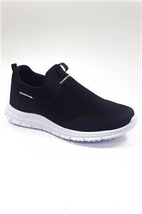 sneakers Park Siyah Beyaz Unisex Tam Ortopedik Spor Ayakkabı