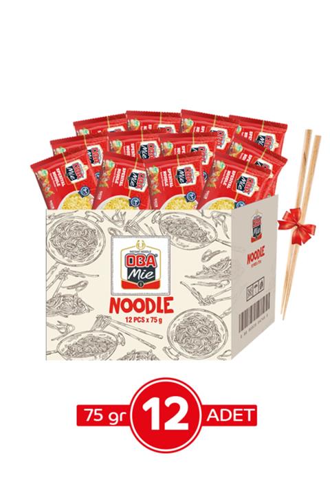 OBAmie Oba Mie Spesiyal Çeşnili Noodle 12'li