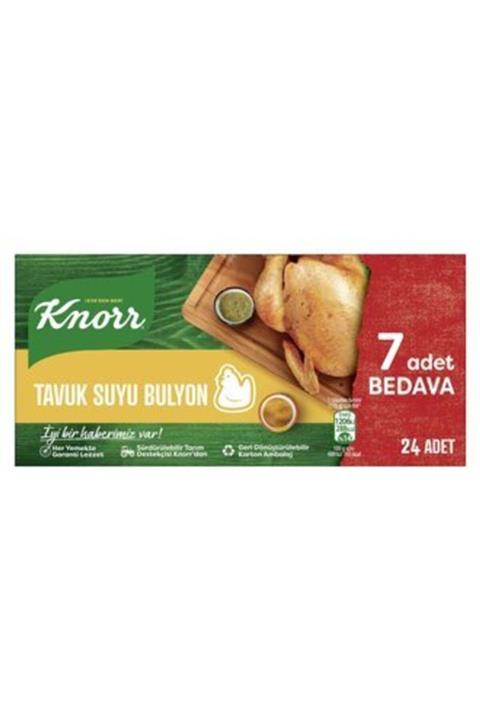 Knorr Tavuk Suyu Bulyon 24’lü 240 G