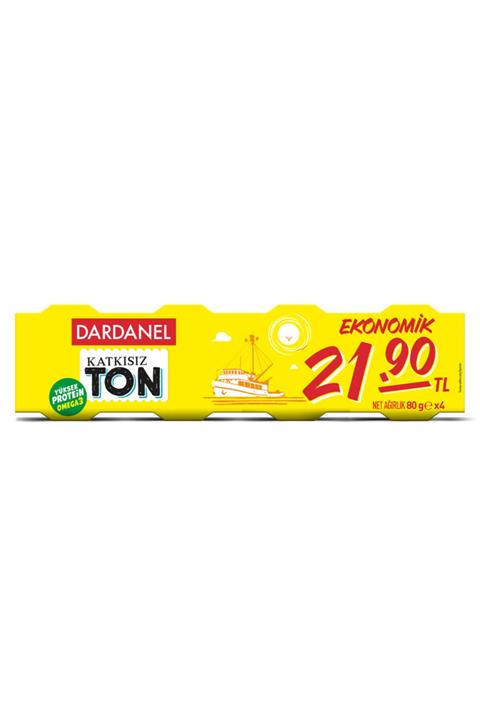 Dardanel Ekonomik Ton Balığı 4x80 G