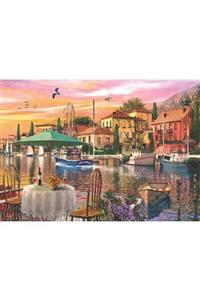 Anatolıan Limanda Günbatımı Sunset Harbour 3000 Parça Puzzle Yapboz 120x85 Yatay