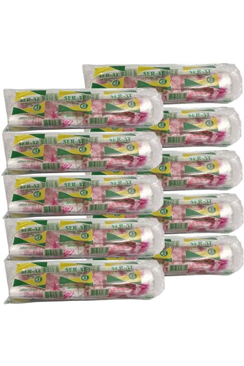 Pakmis Kullan At Masa Örtüsü Altı Naylon Sofra 20 Metre * 10 Adet Rulo