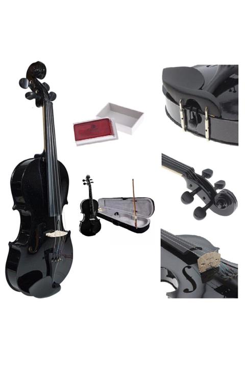 müzikhane Siyah Keman 4/4 Tam Boy