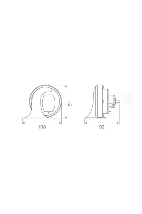 Seger Salyangoz Dadat Korna Takımı 12v Tek Fiş 60bo1200