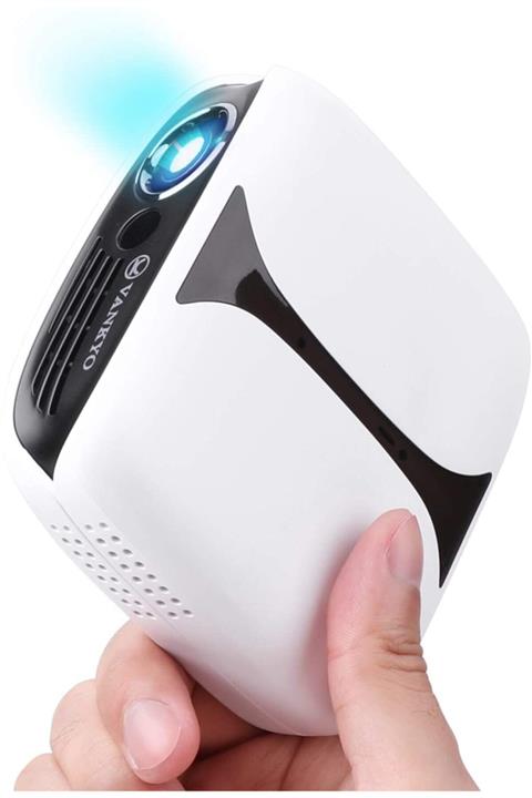 Vankyo Dlp Kablosuz Mini Projeksiyon Burger 101 Wi-fi Pico Şarj Edilebilir,