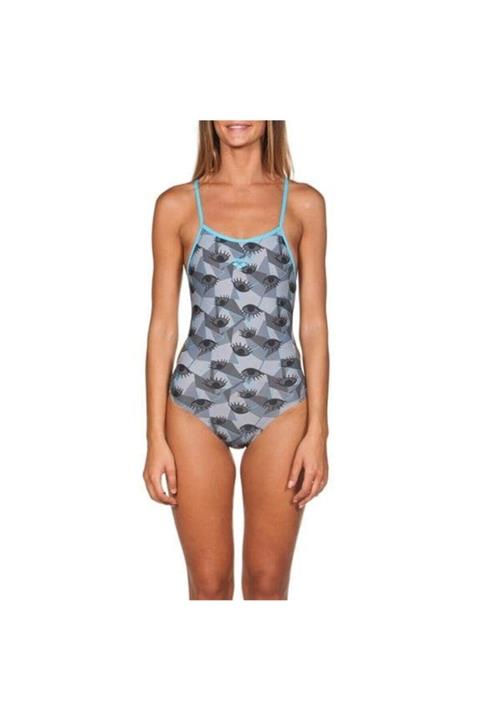 ARENA Womens Eyes Tie Back Swimsuit