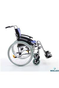 WOLLEX Wg-m314 Alüminyum Manuel Çok Hafif Tekerlekli Sandalye 45 cm