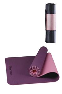 Gymo Ekolojik 6mm Tpe Yoga Matı Pilates Minderi Mürdüm