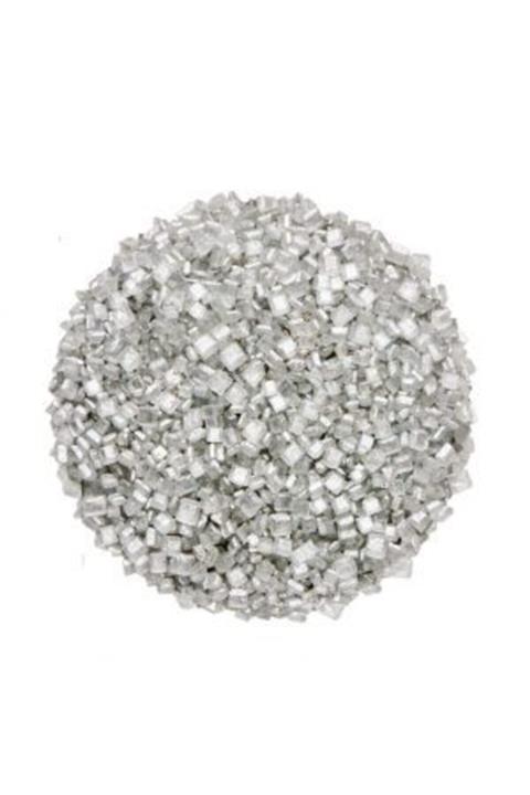 Dr. Gusto Pasta Süsleme Şekeri Gümüş, Gümüş Sanding Şeker Kum Şeker 100 gr