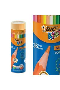 Bic 36'lı Kuru Boya - 36 Renk Teneke Kutuda Kuru Boya