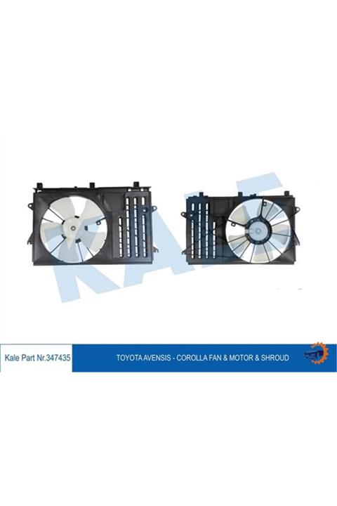 KALE Fan Motoru Davlumbazlı Toyota Yarıs 01-05 Audı A4 3.0-1.8t Quattro 01-04 347435