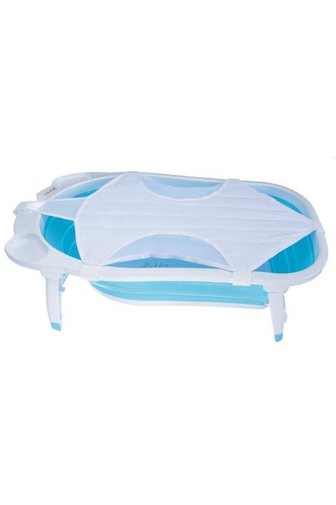 Sebi Pratik Katlanabilir Lüx Küvet Mavi