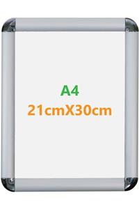 ÖzgürceSeç A4 Alüminyum Açılır Kapanır Rondo Çerçeve 21cmx30cm 5 Adet