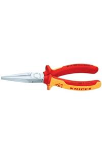 Knipex 30 16 160 Düz Kargaburun, Krom Kaplama, Saplar Çok Komponentli Kaplama Ile