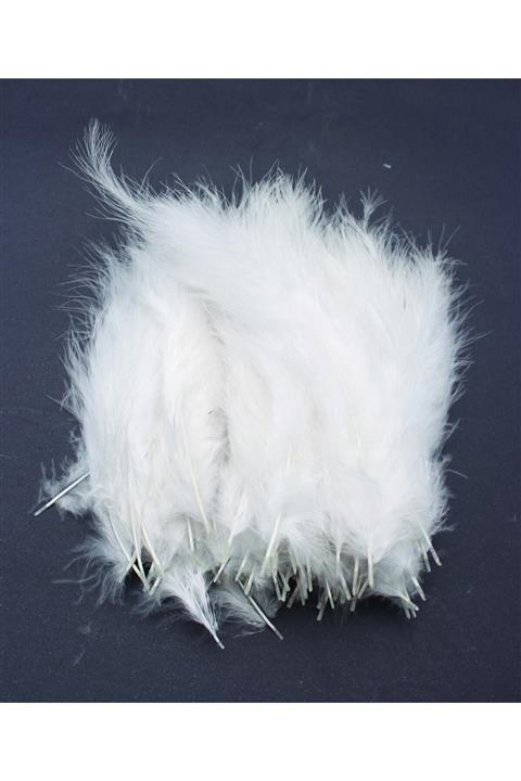 Alshop Beyaz Kuş Tüyü 100 Adet