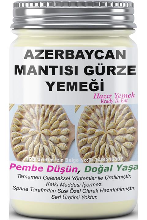 SPANA Azerbaycan Mantısı Gürze Yemeği Ev Yapımı Katkısız 330gr