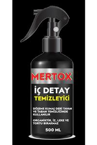 MERTOX Oto Iç Detay Temizleme Spreyi 500ml Koltuk Deri Vinil Döşeme Temizleyici Solüsyon