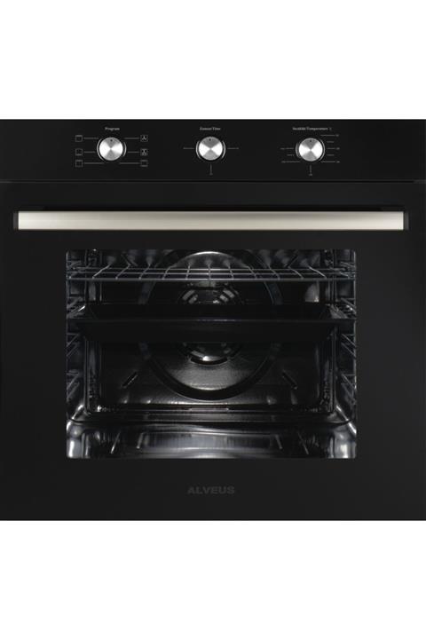 Alveus Mfa 614 Ankastre Fırın Siyah