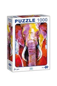 CA Games 48x68 Cm 1000 Parça Puzzle + 50x70 Cm Mukavva + Yapıştırıcı Hediyeli