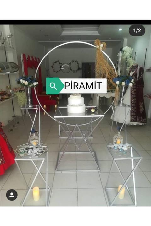 PİRAMİT Söz,nişan Masası Set