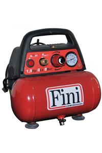 Fini Xt-1950 Yağsız Hava Kompresörü 8 Bar 6 Litre 1.1 Kw 1.5 Hp