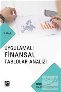 Gazi Kitabevi Uygulamalı Finansal Tablolar Analizi