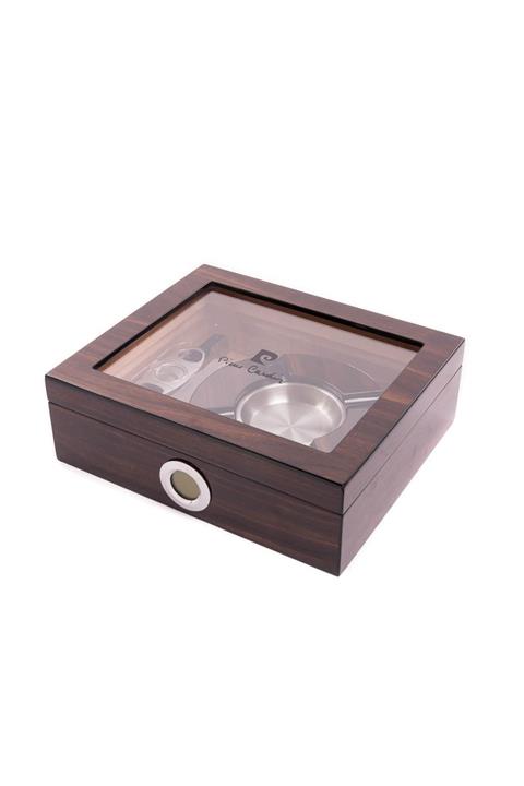 Pierre Cardin Humidor Set Kahve 25's