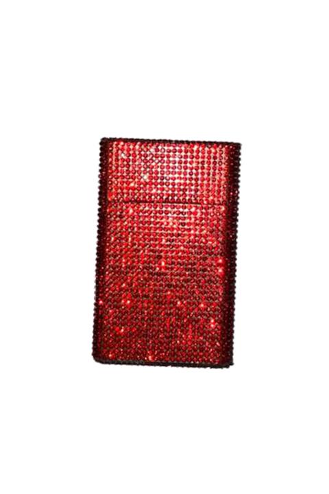 Zey Desing Kırmızı Taşlı Sigaralık