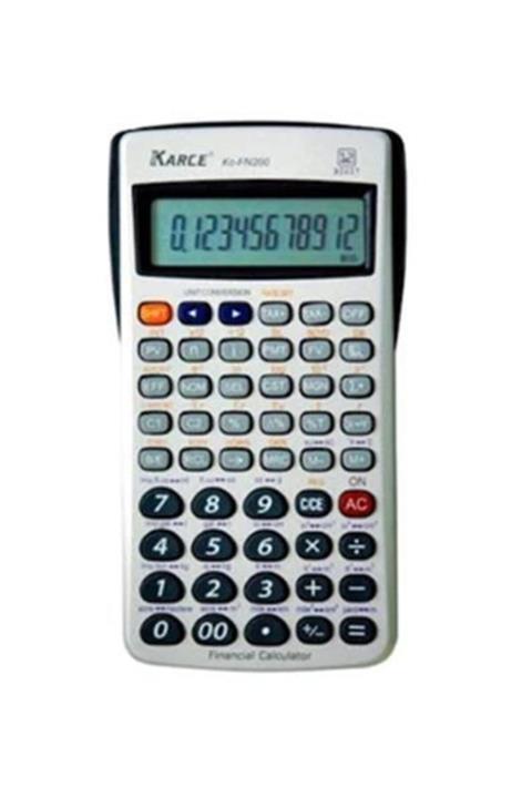 Karce Finansal Fonksiyonlu Hesap Makinası Bankalara Özel