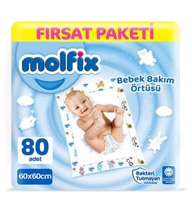 Molfix Bebek Bakım Örtüsü Fırsat Paketi 80 adet