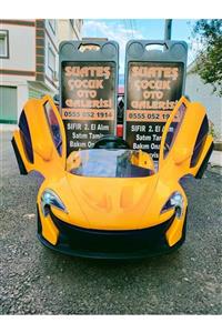 SUATESÇOCUKOTOGALERİSİ Mclaren P1 Sarı 12 Volt Kumandalı Sıfır Ürün