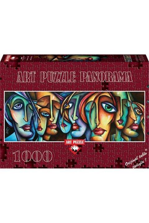 Art Puzzle 4446 , Hüznü Paylaşanlar, 1000 Parça Panorama Puzzle