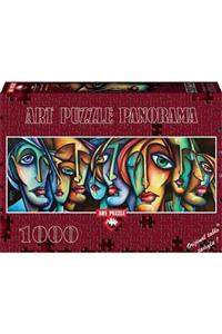 Art Puzzle 4446 , Hüznü Paylaşanlar, 1000 Parça Panorama Puzzle