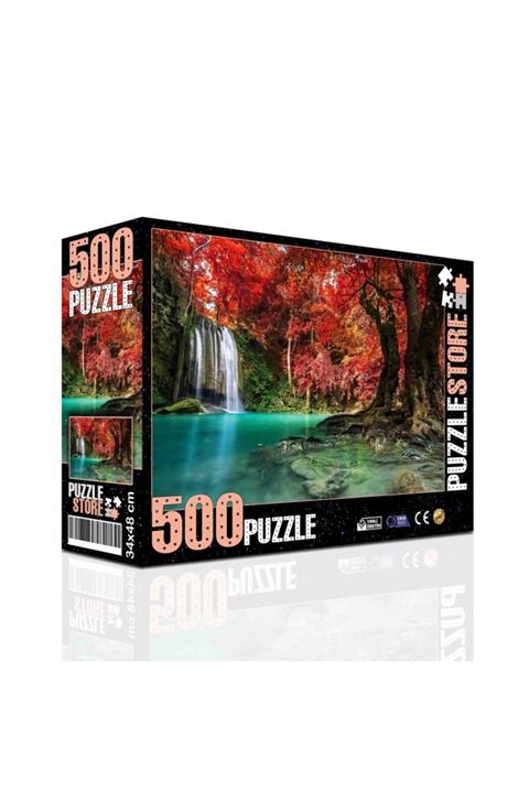 Puzzle Store Bahara Hayat Veren Şelale 500 Parça